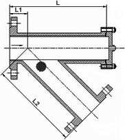 立式Y(jié)型過(guò)濾器結(jié)構(gòu)圖